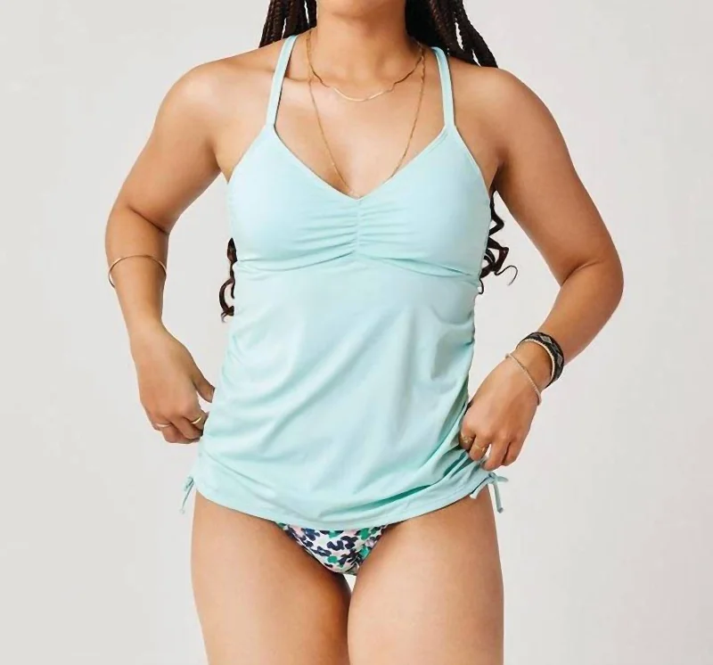 Online Boutique Clothing Camari Tankini In Sea Glass