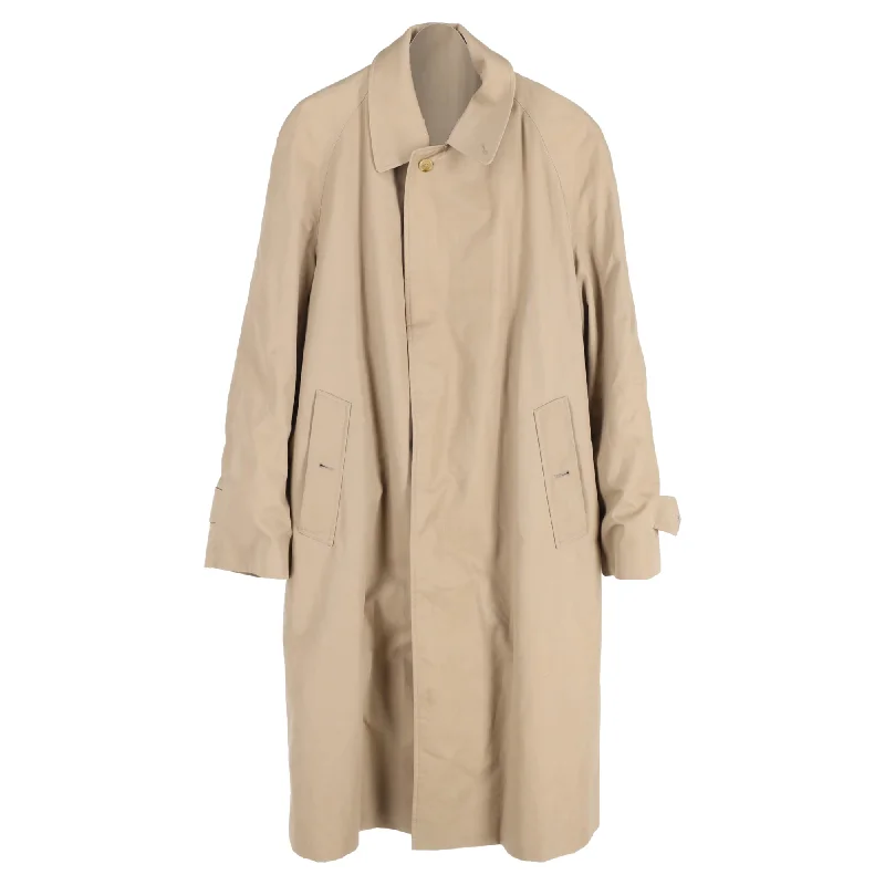 Boutique Dress Online Burberry's Trench Coat in Beige Cotton