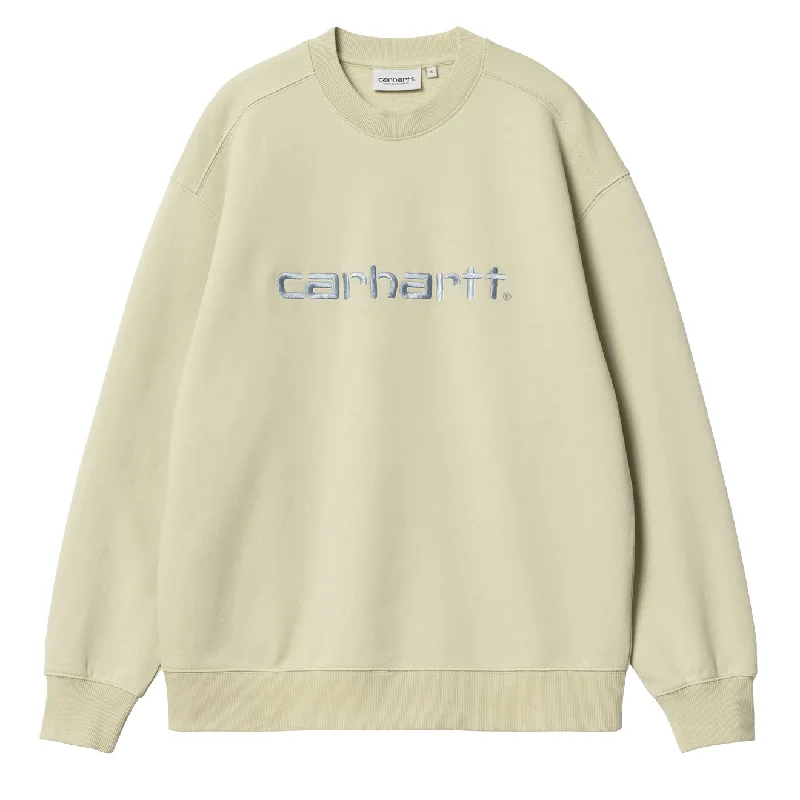 Women's Weekend Outfit Carhartt WIP Womens Sweat Beryl / Frosted Blue