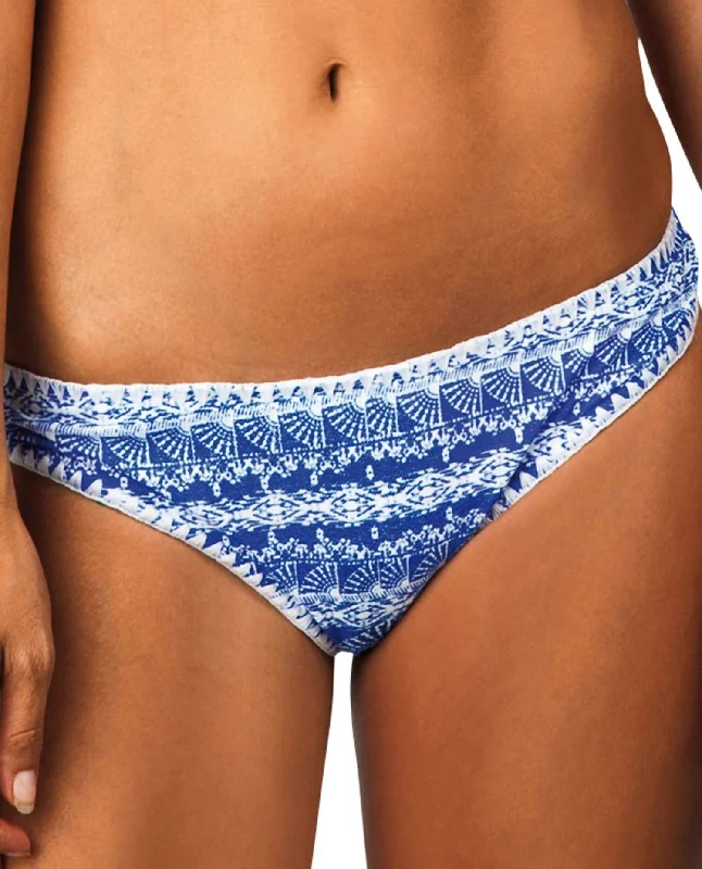 Women's Transitional Garments Women's Brazilian Bikini Bottom In Tahiti Tide