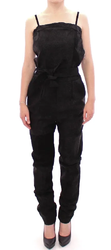 Women's Office Outfit La Maison du Couturier  Leather Women's Jumpsuit