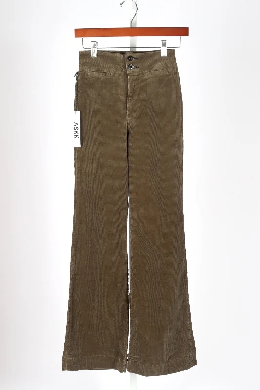 Women Wear Online Brighton Wide Leg Pants - Safari Green