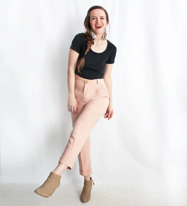 Women's Comfy Loungewear Outfit Amy Nicole Nita Trousers