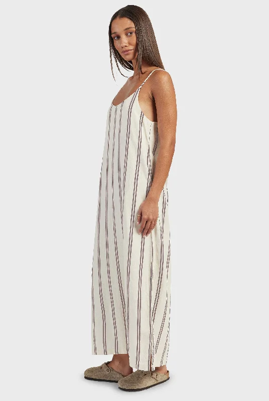 Modern Women's Apparel Nina Stripe Slip Dress