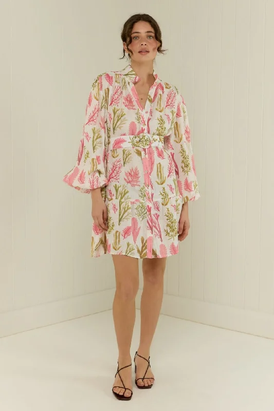 Imeless Style Palm Noosa Amber Dress - Sea Garden