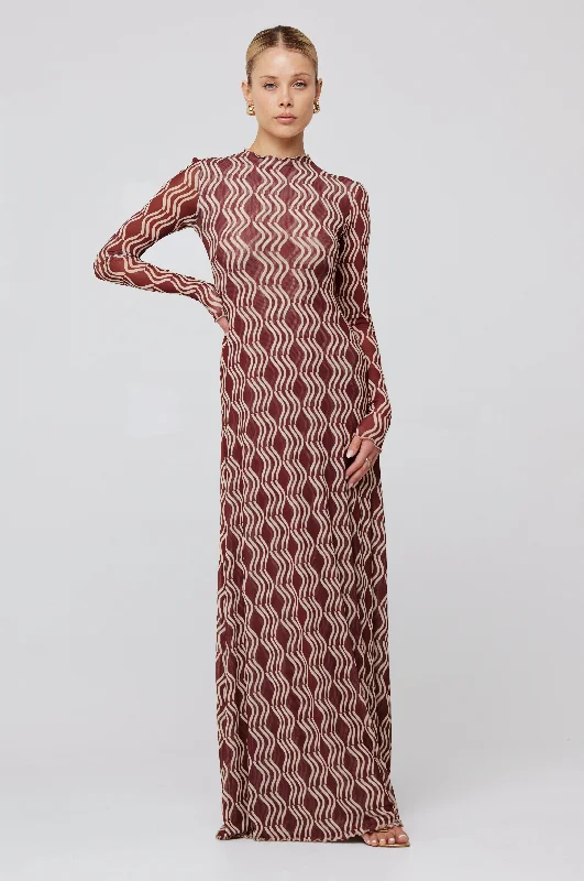 Bold Fashion Lyon Dress in Coco