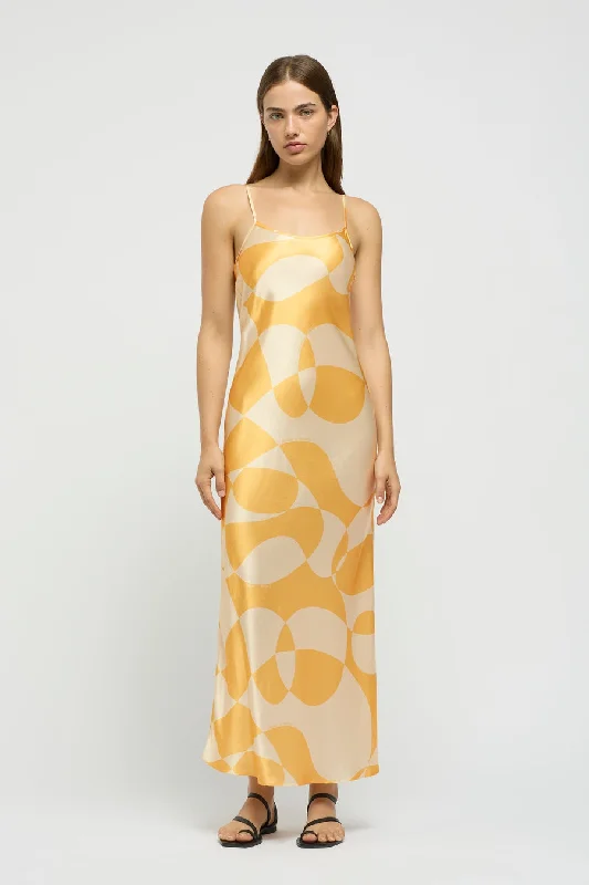 Feminine Elegant Milos Slip Dress