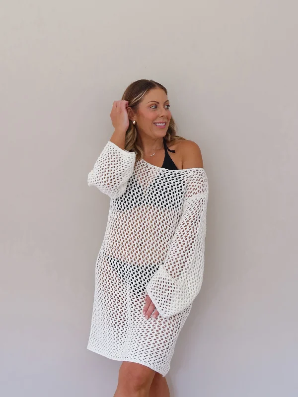 Relaxed Style Deals Jai Dress - Vanilla