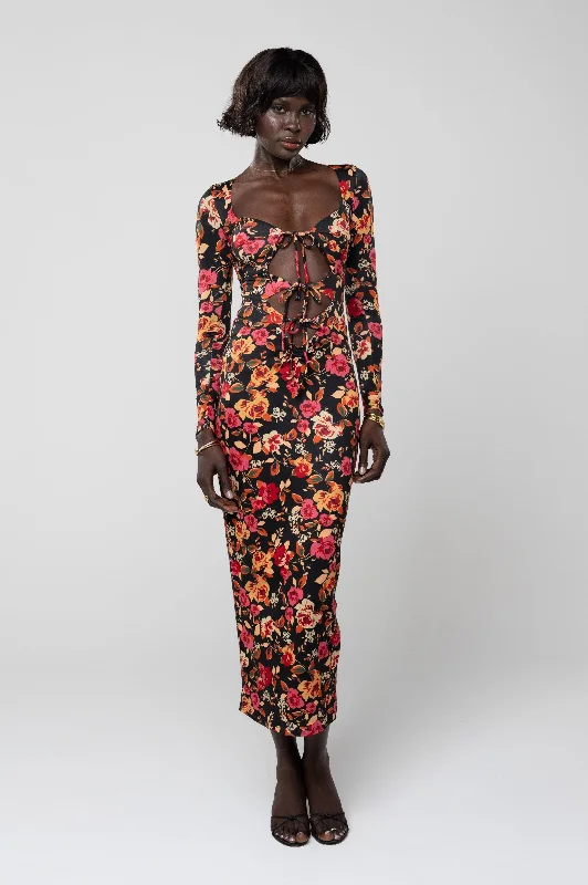 Luxe Women's Apparel Simone Dress in Rosie