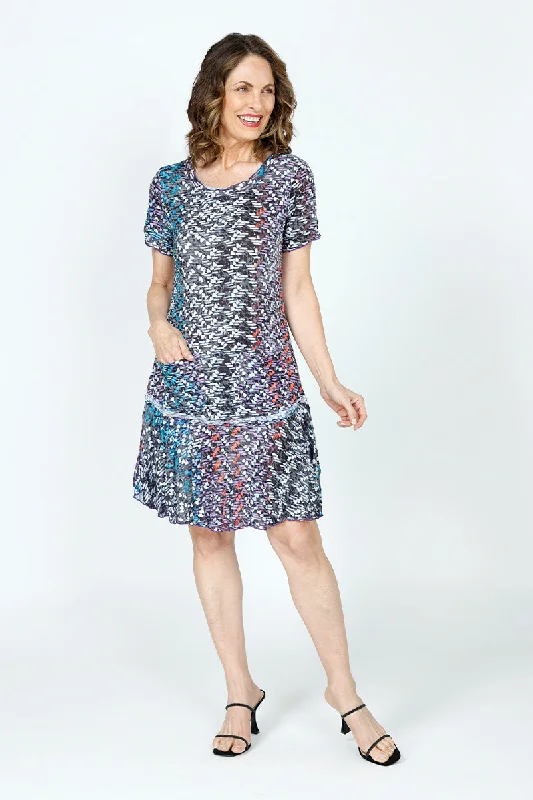 Sale Event, Prices Rock Top Ligne Cosmic Chips Dress