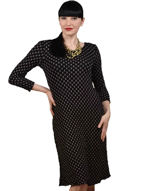 Women's Professional Outfit TIANELLO "HoneyComb" Knit Jacquard Ballet Dress