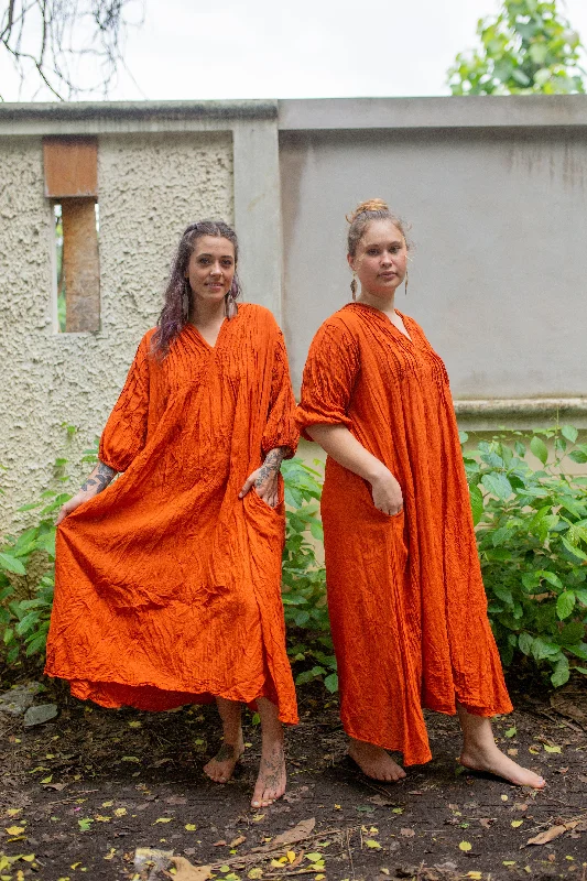 Style Redefined Freedom Dress - Orange