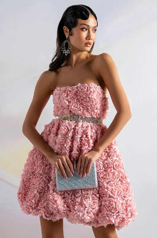 Boutique Dress Online ICONIC FASHION FLORAL EMBELLISHED DRESS