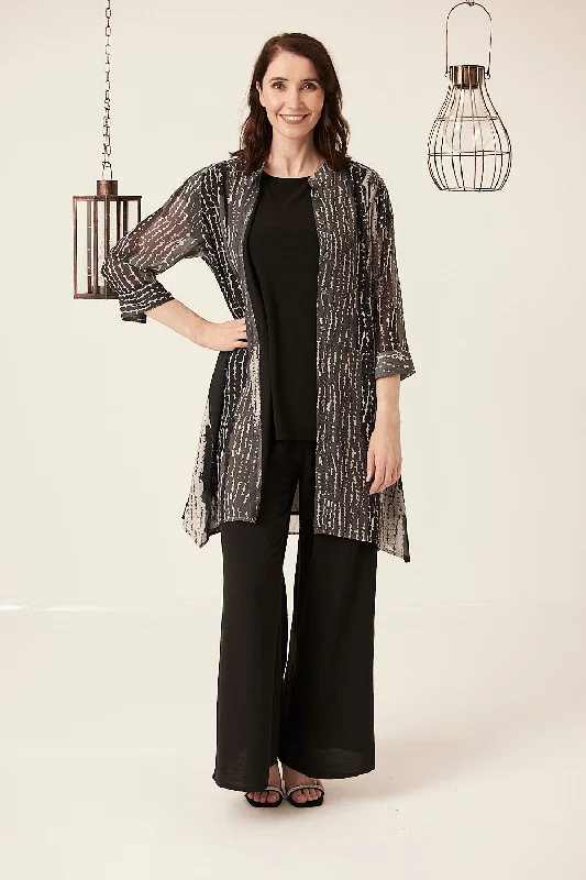 Weekend-Only Deals You'll Love Saloos Button Through Double Layer Shirt-Dress