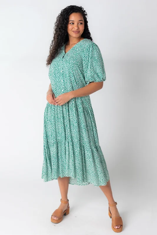 Your Favorite Fashion Pieces Now At Lower Prices Brass & Roe Spring Fields Dress