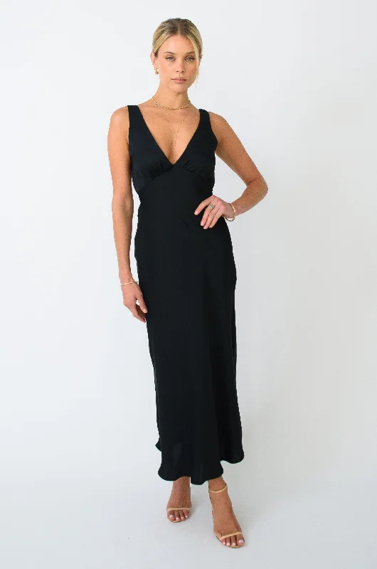 Women's Clothing Boutique Charlie Dress in Black