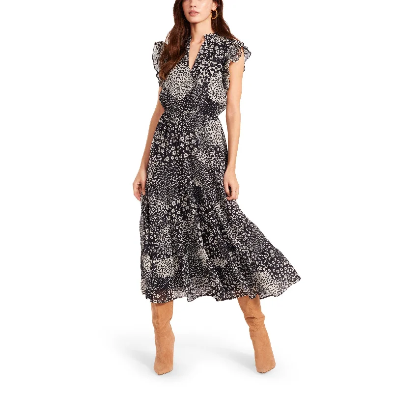 Luxury Style Mix Degrees Dress (Black)