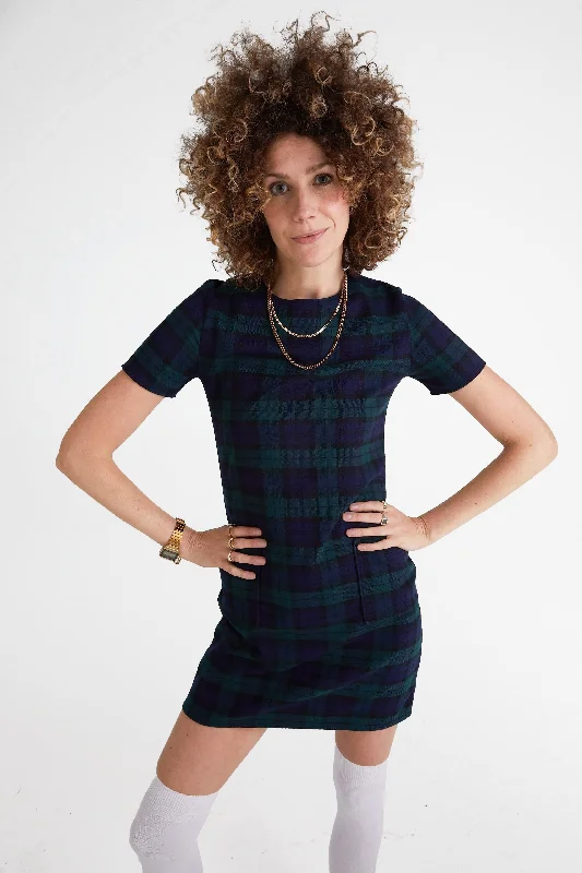 Elegant Simplicity Wardrobe Modfather Clothing - Made in England 'The Maggie' Tartan - Dress Elegant Simplicity Wardrobe Modfather Clothing - Made in England 'The Maggie' Tartan - Dress