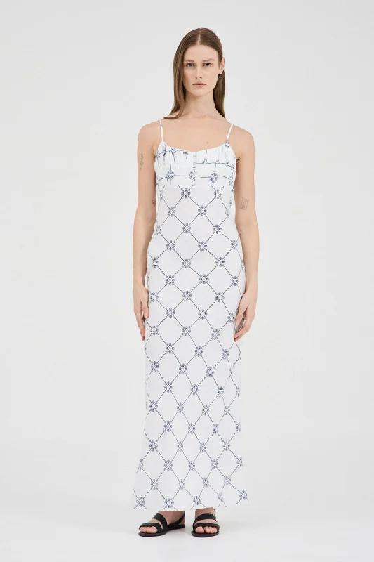 Woman Clothing Seashell Linen Singlet Dress
