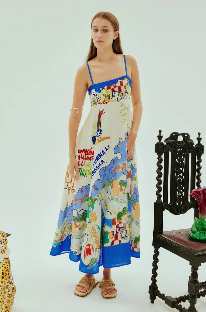 Trending Items Nadia Sundress - Print