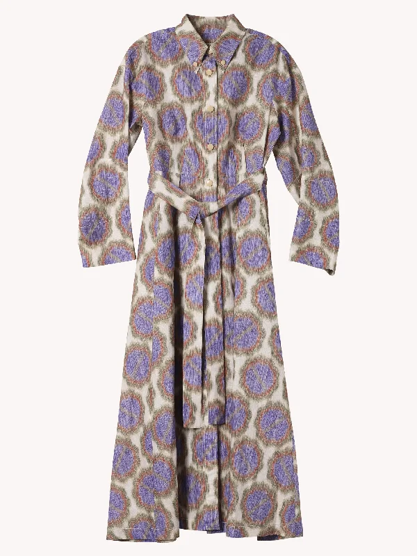 Fashion Forward Outfits WISTERIA L/S DRESS WITH BELT