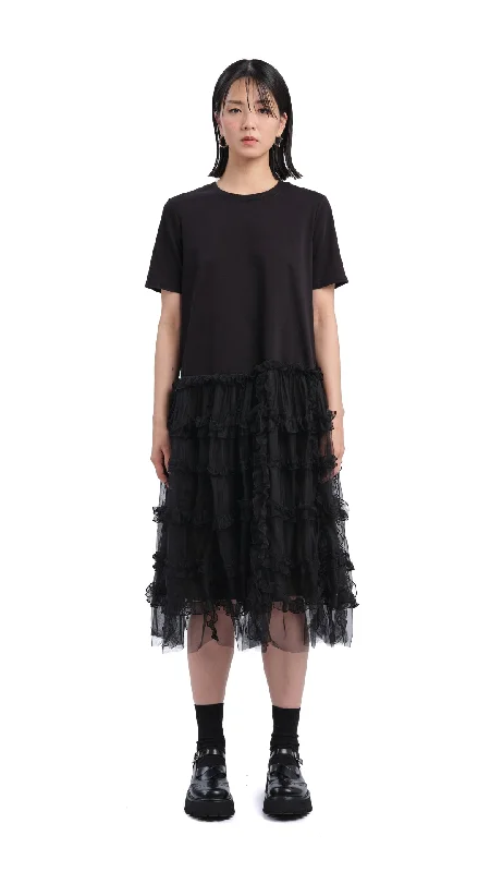 Sale On Sale Mesh Layered Dress
