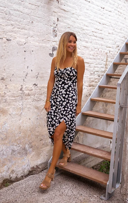 Exclusive Deals You Can't Resist Floral Sky Dress