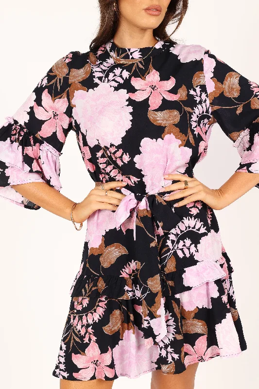 Hot Items Peta Dress - Navy