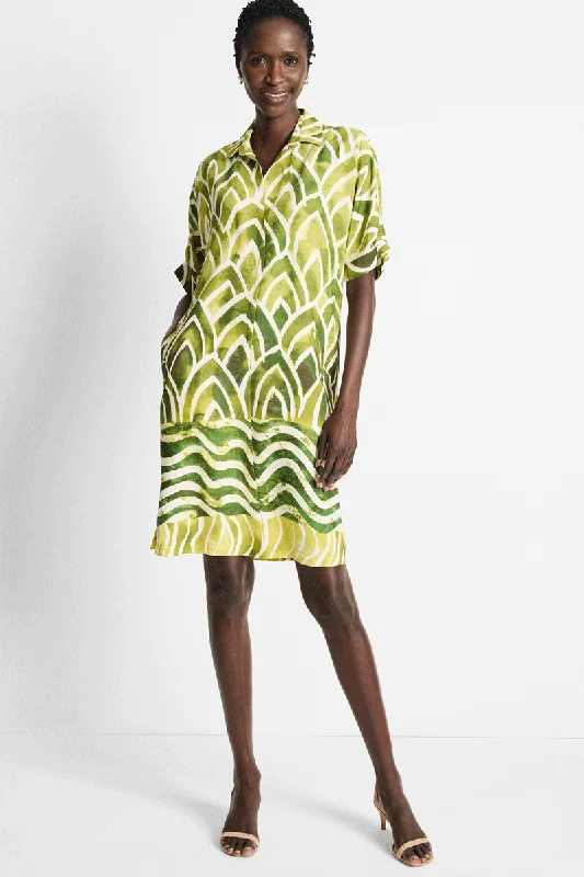Trendy Aesthetics NIC+ZOE Aloe Palms Devon Dress
