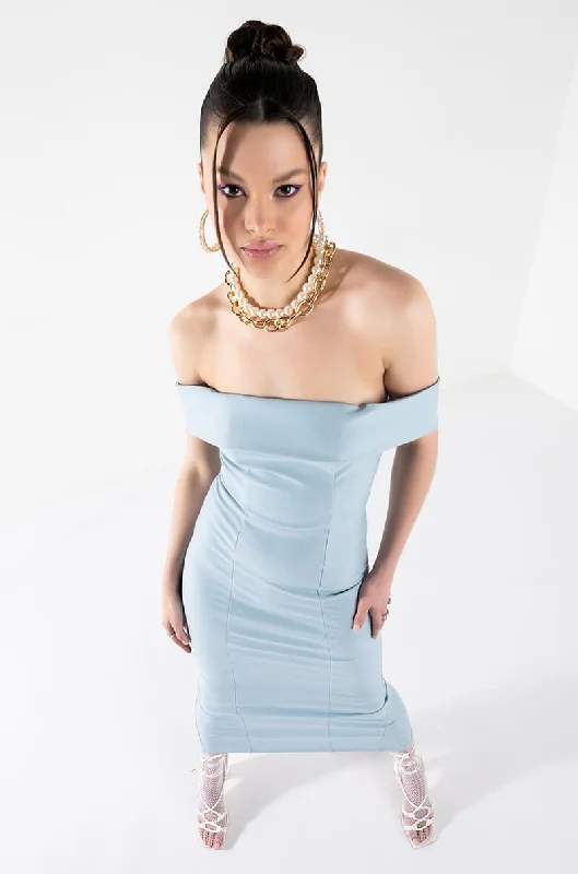 Flash Sale On Fashion – Act Fast SERIOUS VIBES MAXI FITTED DRESS