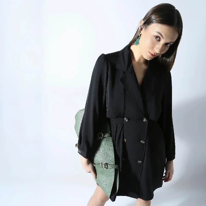 Plus Size Women Wear Regular Fit Solid Dress
