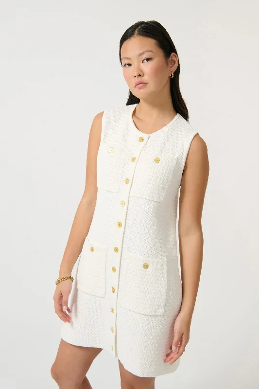 Seasonal Trend ONTE Helena Dress - White
