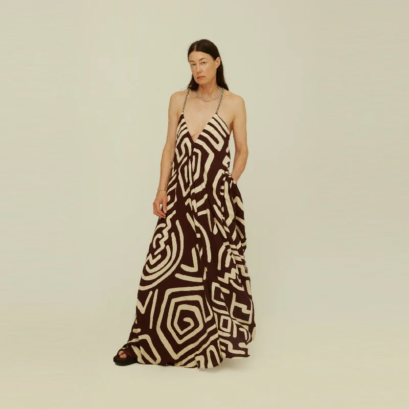 Flash Sale, Don't Miss Sea Salt Viscose Dress (Kalahara)