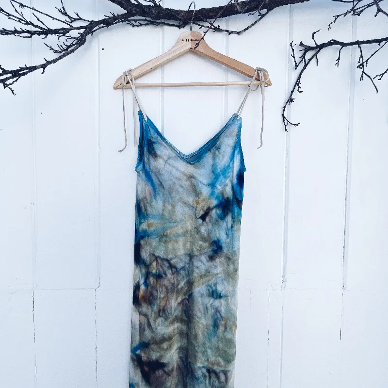 Winter Wardrobe Clearance VH-1109 Ice Dyed Slip Dress