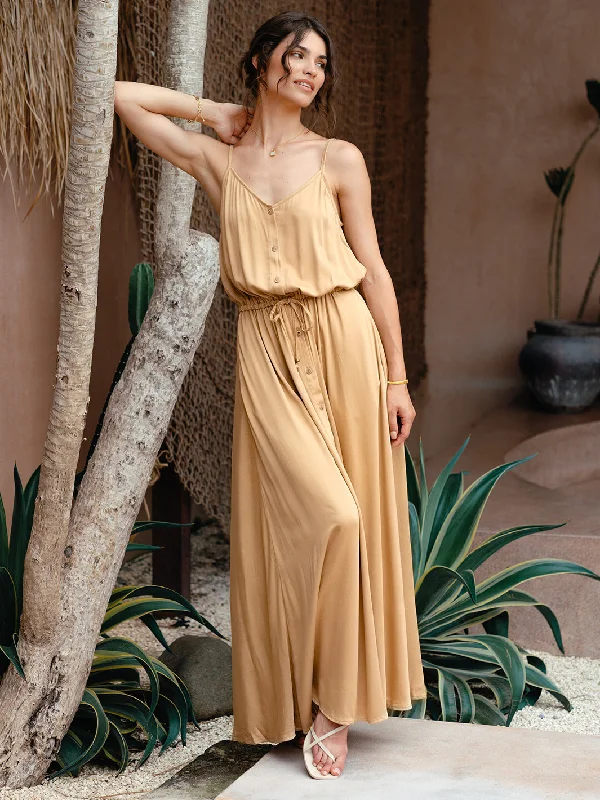 Affordable Women's Clothes Persia Ecovero™ Dress Camel