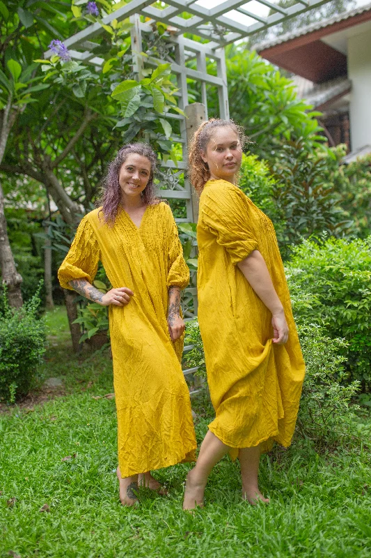 Best Online Women's Boutiques Freedom Dress - Mustard