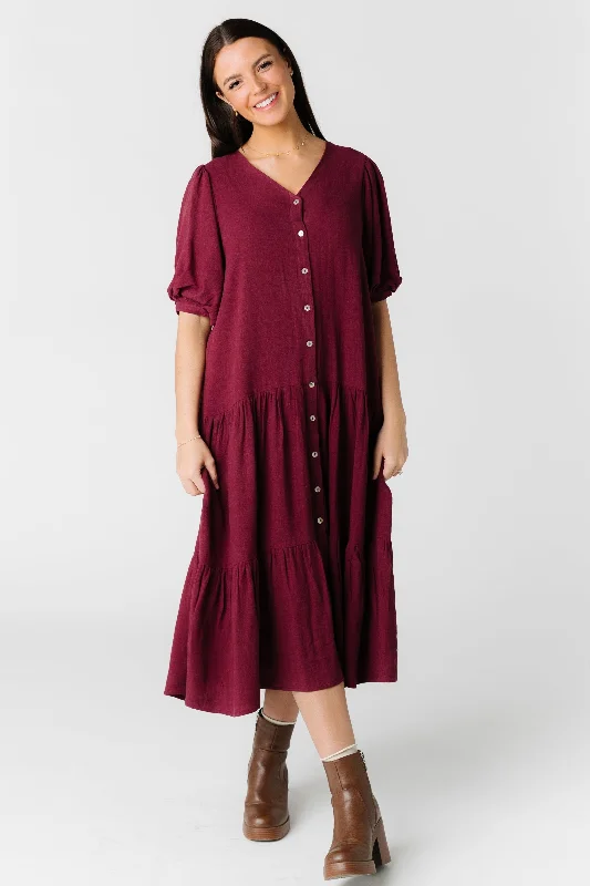 Chic And Affordable Fashion – Shop Now And Save Brass & Roe Lara Linen Dress
