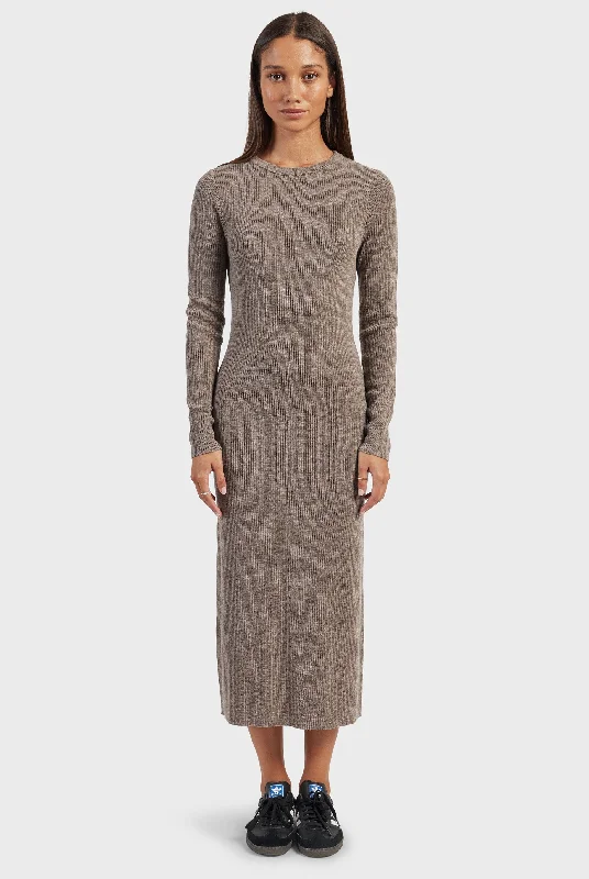 Edgy Fashion Isle Merino Dress
