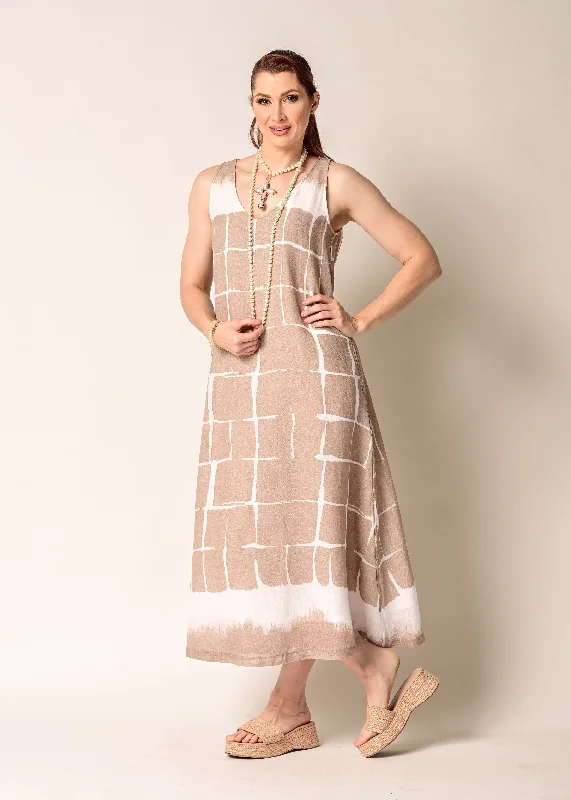 Trend Forward Threads Sullivan Dress in Mocha