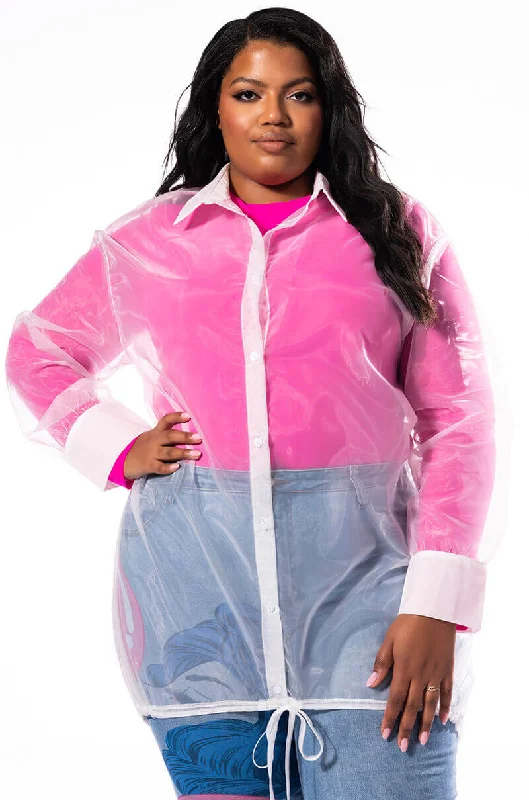 Chic And Affordable Fashion – Limited-Time Offers PLUS SHOWIN' OFF BUTTON UP TULLE DRESS