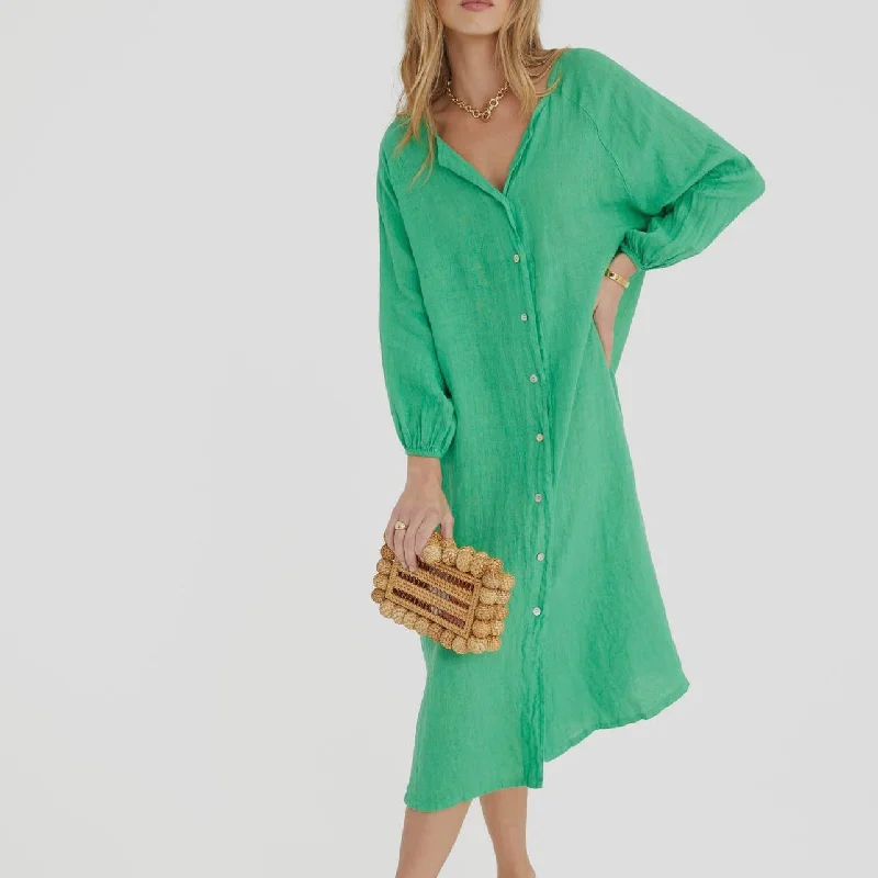 Effortless Style CC CAMILLE LINEN DRESS