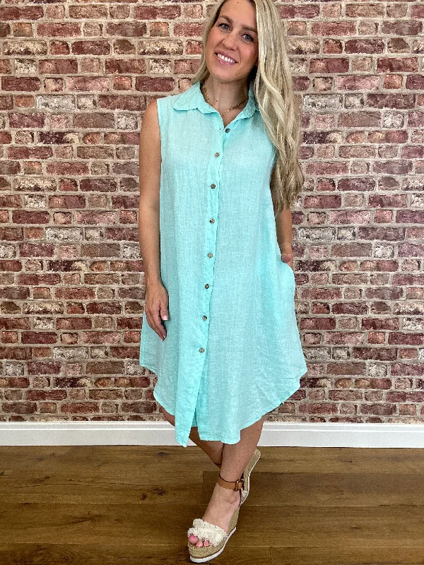 Your Favorite Styles Now On Sale Neptune Linen Dress