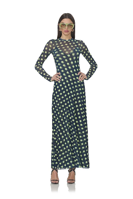 Outfits For Girls Paola Dress - Navy Dot