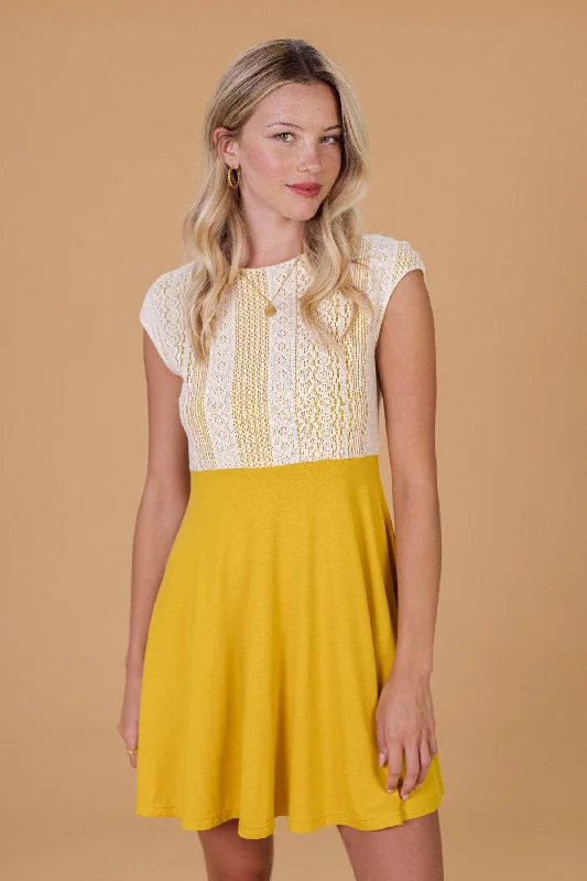 Explore What's New Dress Dylan Mustard