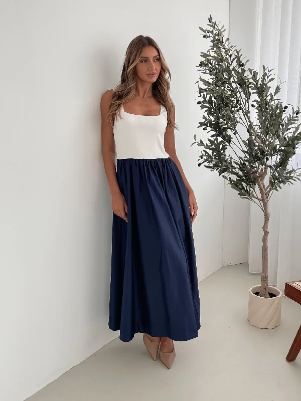 Limited Time Special Offer Latoya Dress - Navy