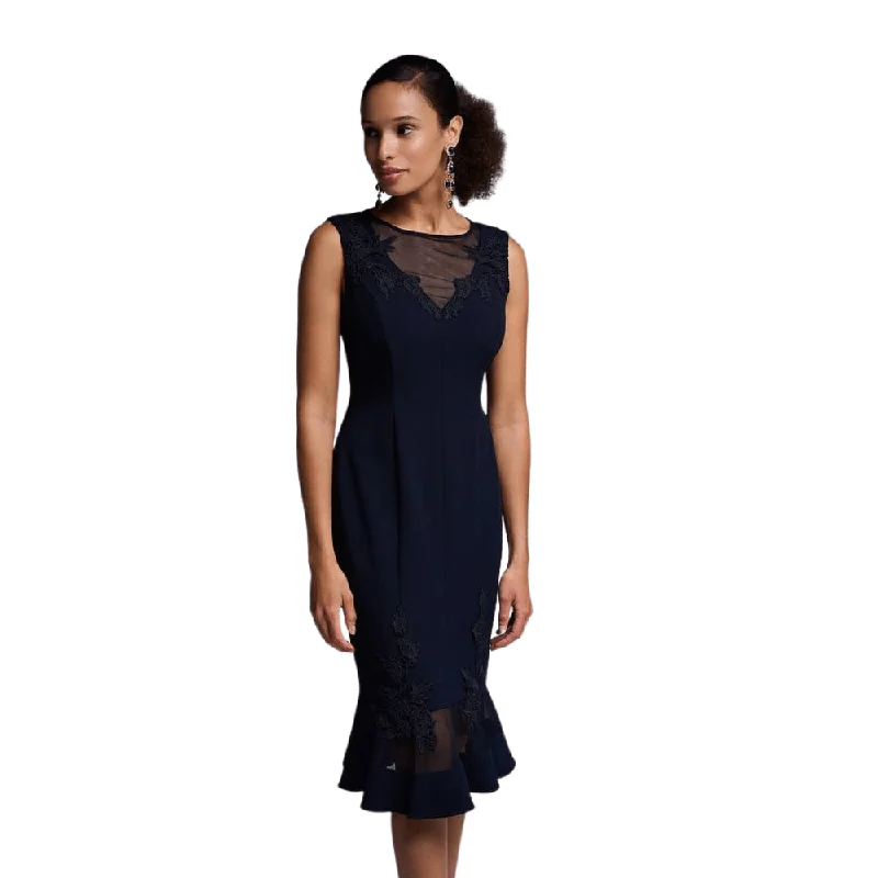Street Style Fashion Joseph Ribkoff Mesh Detail Dress - 231729