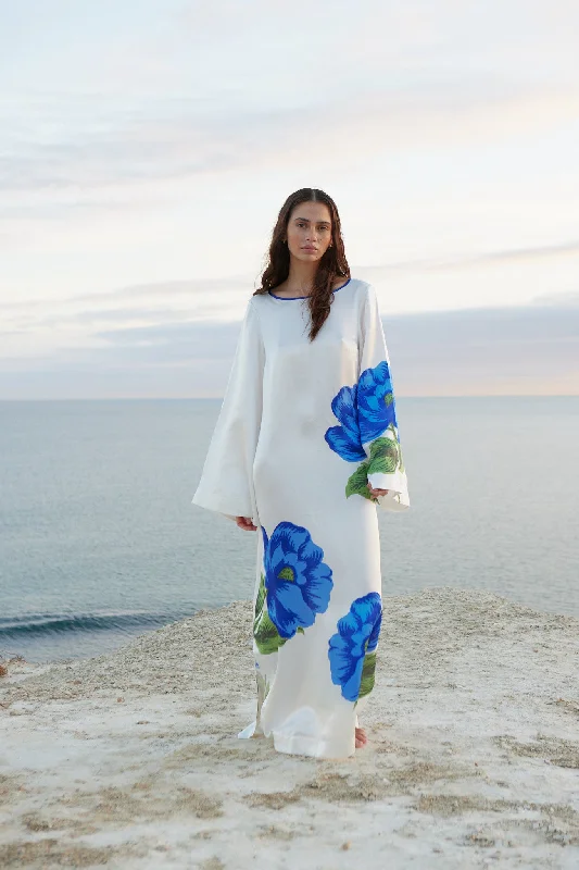 Attire Sale Aston Studio Heidi Dress - Foam/Celeste