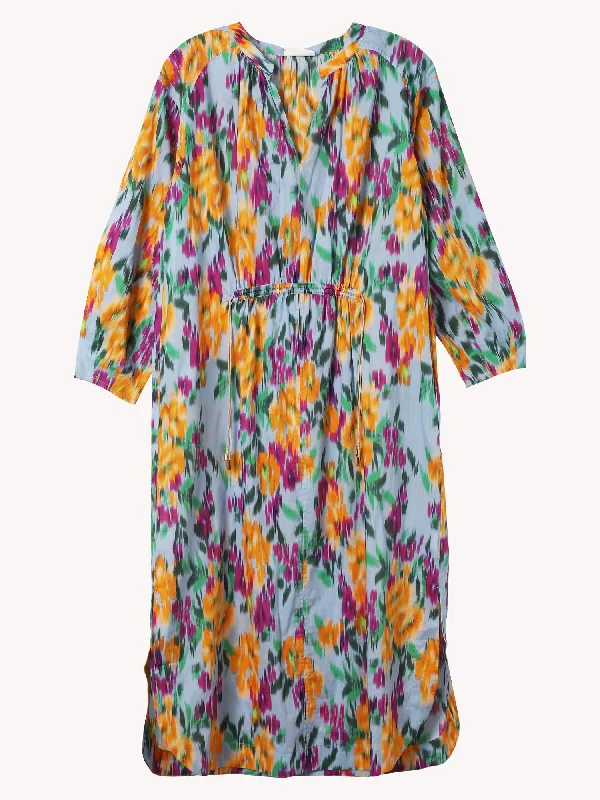 Floral Style FLEUR DRAWSTRING DAY DRESS