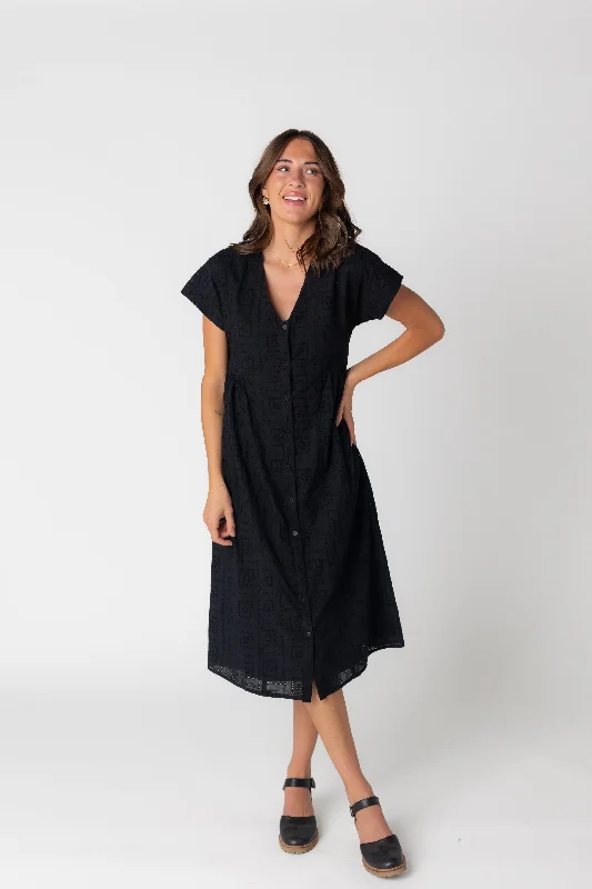 Stylish Savings Brass & Roe Toulouse Eyelet Dress
