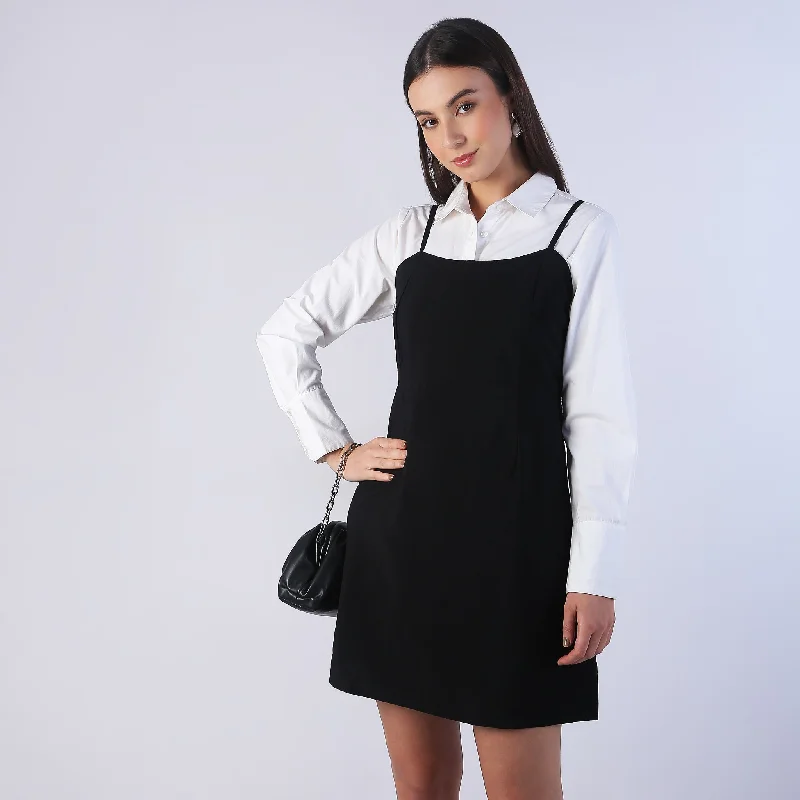 Women's Clothes And Garments Regular Fit Solid Dress